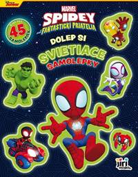 Dolep si svietiace samolepky Spidey