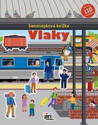 Samolepková knížka Vlaky kúpite na Knihyprekazdeho.sk