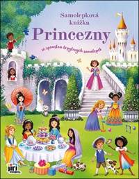 Kniha Velká samolepková knížka Princezny