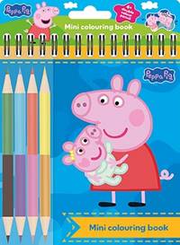 Kniha Minimaľovanky s pastelkami - Prasiatko Peppa