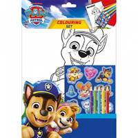 Maľovankový set Labková patrola