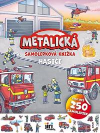 Kniha Metalická samolepková knižka - Hasiči