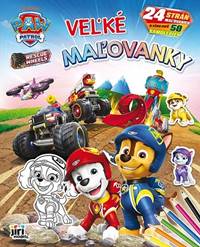 Kniha Veľké maľovanky - Paw Patrol