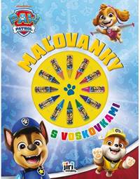 Maľovanky s voskovkami Labková patrola