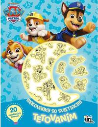 Maľovanky so svietiacim tetovaním Labková patrola