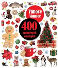 Kniha 400 samolepiek Vianoce