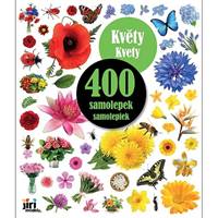 400 samolepek Květy