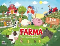 Kniha Zabávaj sa a nalepuj zas a znovu! Farma