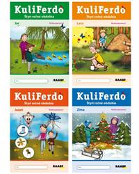 Kuliferdo - štyri ročné obdobia ( sada 4 ks)