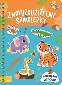 Znovupoužitelné samolepky V džungli