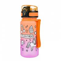 Kniha Tritanová fľaša na nápoje Gradient Jednorožec, 350 ml