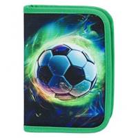 Kniha Školský peračník jednoposchodový Futbal Lopta zelený