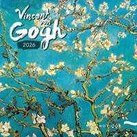 Poznámkový kalendář Vincent van Gogh 2026 - nástěnný kalendář