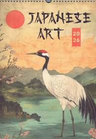 Kniha NOTIQUE Nástenný kalendár Vintage plagáty – japonské umenie 2026, 33 x 46 cm