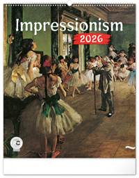 Kniha Impresionismus 2026 - nástěnný kalendář