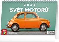 Svět motorů 2026 - stolní kalendář