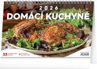 Domácí kuchyně 2026 - stolní kalendář
