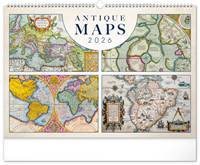 Staré mapy 2026 - nástěnný kalendář