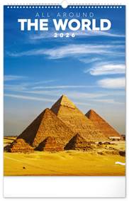 Světové monumenty 2026 - nástěnný kalendář