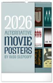Kniha Alternative Movie Posters 2026 - nástěnný kalendář