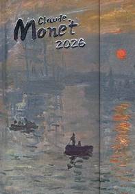 Kniha NOTIQUE Týždenný magnetický diár Claude Monet 2026, 11 x 16 cm