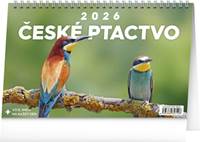 České ptactvo 2026 - stolní kalendář