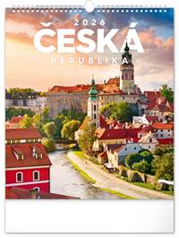 Česká republika 2026 - nástěnný kalendář