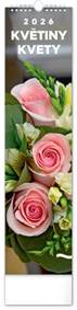Květiny 2026 – nástěnný kalendář
