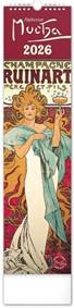Alfons Mucha 2026 - nástěnný kalendář