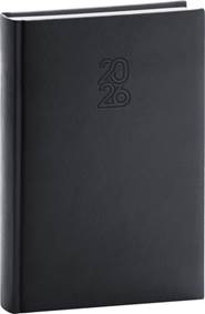 Denní diář 2026 Aprint černý