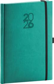 Týdenní diář Aprint Top 2026 tyrkysový