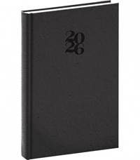 Kniha NOTIQUE Denný diár Essenza 2026, káva, 15 x 21 cm