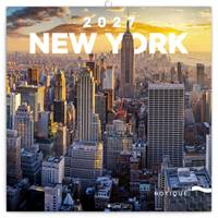 New York 2027 - nástěnný kalendář