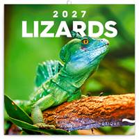 Ještěři 2027 - nástěnný kalendář