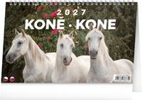 Kniha Koně 2027 - stolní kalendář