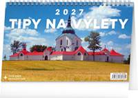 Tipy na výlety 2027 - stolní kalendář