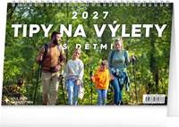 Tipy na výlety s dětmi 2027 - stolní kalendář