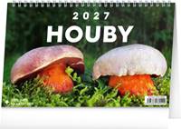 Kniha Houby 2027 - stolní kalendář