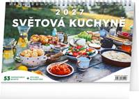 Světová kuchyně 2027 - stolní kalendář
