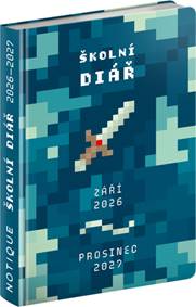Školní diář 2026-2027 Gamer