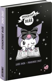 Studentský diář Kuromi 2026-2027