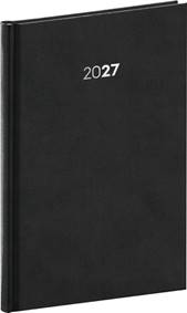 Kniha Týdenní diář Balakon 2027 černý