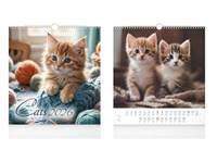 Kniha Cats 2026 - nástěnný kalendář