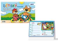 Kniha Dětský kalendář 2026 - stolní kalendář