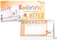 Rodinný plánovací kalendář 2027 - stolní kalendář