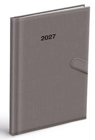 Diář 2027 T805 šedý s magnetem