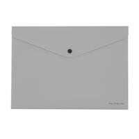 Obálka s cvokom A4 Pastelini sivá