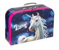 Detský laminovaný kufrík Unicorn Dreams 34cm