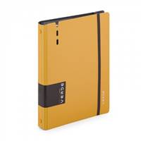 Karisblok Verde A5 horčicový s náplňou