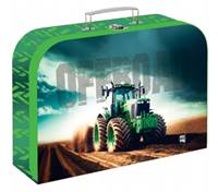 Detský laminovaný kufrík Traktor 34cm